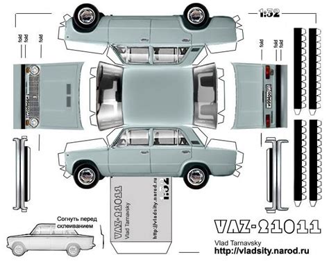Risultati immagini per rukodel.tv | Paper model car, Paper toy car ...