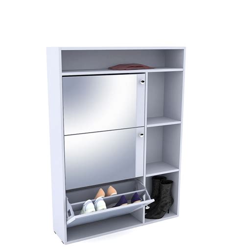 Обувница Милан-22 Зеркало белая: купить в интернет-магазине ВАШ ДОМ МЕБЕЛЬ
