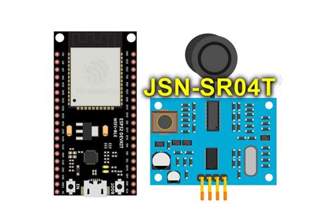 Interfacing ESP32 And JSN SR04T Makerguides