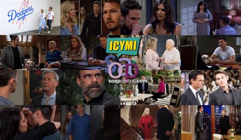 Quick Catch Up Soap Central Recaps For The Week Of October 4 To 8