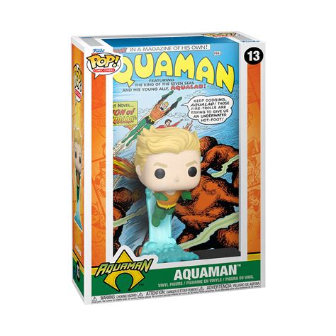 Funko Pop Comic Cover DC Aquaman Vinyl Figure Walmart