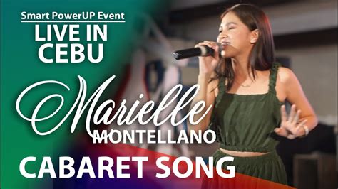 Grabe Ang Galing Nya Kumanta Cebuana Star Marielle Montellano Youtube