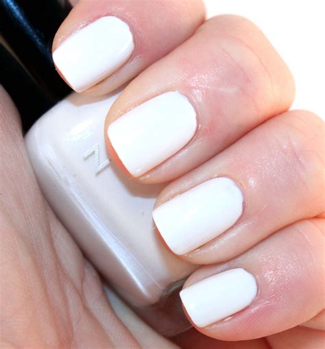 Zoya Snow Whitei Love This Color Especially On My Toes Zoya Nail