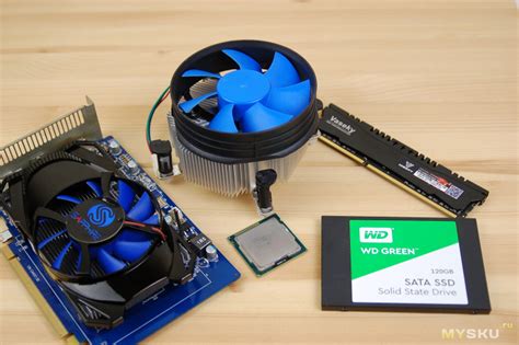 Обрезанная материнская плата LGA1155 (на чипсете H61))