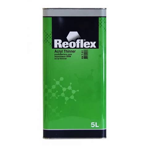 Разбавитель для акриловых ЛКМ Reoflex 5 л RX T-01/5000 - выгодная цена ...