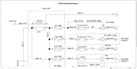 Toyota Forklift 2 Series Wiring Diagrams Repair Manuals PDF