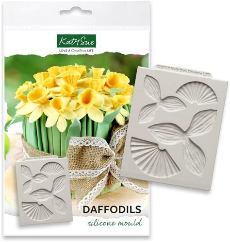 Amazon Katy Sue Daffodils Silicone Mold For Easter Cake Decorating