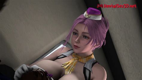 XXX Flight Check BBC HARDCORE 3D HENTAI Threesome