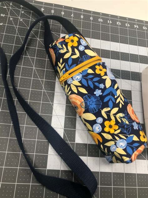 Diy Crossbody Water Bottle Holder Sewing Tutorial