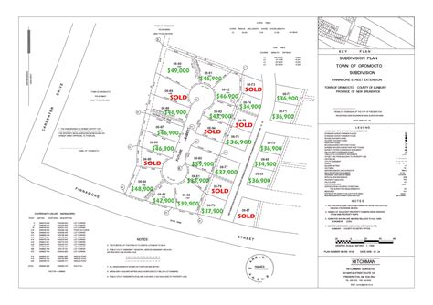 Pine Ridge Development Ltd Plot Plan