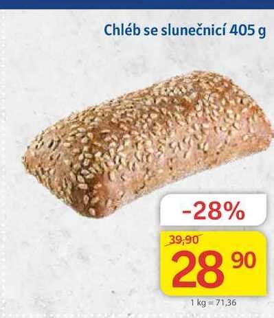 ARCHIV BULKA SE SLUNEČNICÍ 65 g v akci platné do 1 12 2021