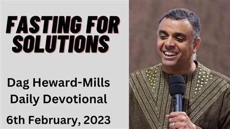 Fasting For Solutions Dag Heward Mills Daily Devotional Daily Counsel