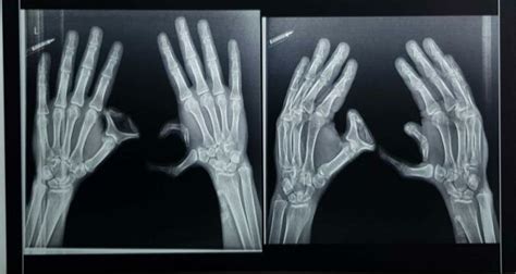 X Ray Pa View Of Both Hands D Echo Showed Normal Sized Lv With Severe