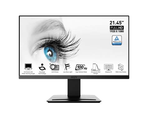 Màn hình MSI PRO MP223 21 45 inch FHD VA 100Hz 1ms Chính hãng