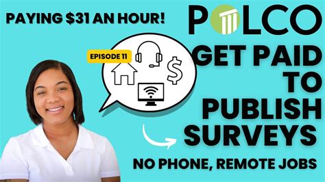 31 An Hour For Publishing Surveys No Phone Work From Home Job Hiring