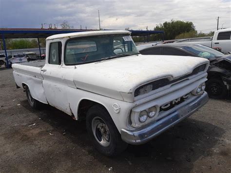 1960 Gmc Pickup 1502cn1881b Historia Sprzedaży Bidcars