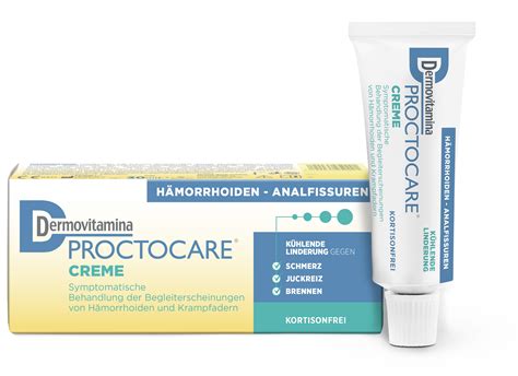 Dermovitamina Wirkung Von Dermovitamina Proctocare Creme