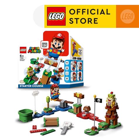 Lego Super Mario Adventures With Mario Starter Course Pieces