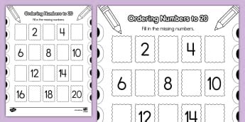 Rote Counting Worksheets For Preschoolers Usa Worksheets Library