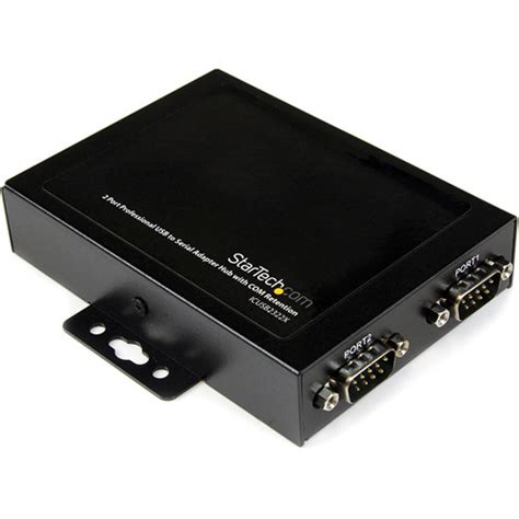 Startech 2 Port Usb To Serial Adapter Hub With Com Icusb2322x