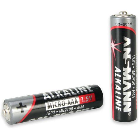 Ansmann Alkaline Batterie Red Micro Aaa Er Blister Bei