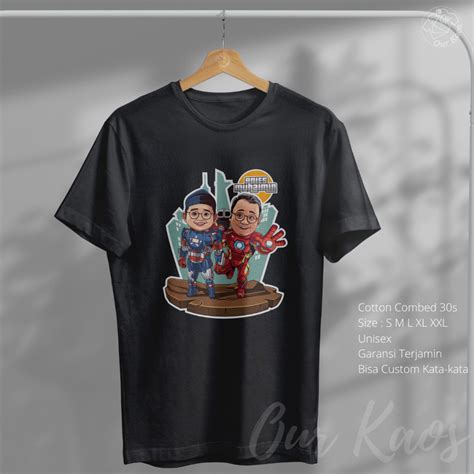 Jual Kaos Distro Amin Anies Muhaimin Superhero Capres Cawapres