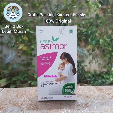 Jual Herba Asimor Asi Booster Pelancar Asi Box Kaplet Shopee