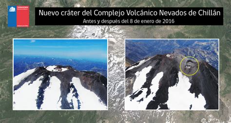 Sernageomin Reconoce Nuevo Cr Ter Del Complejo Volc Nico Nevados De