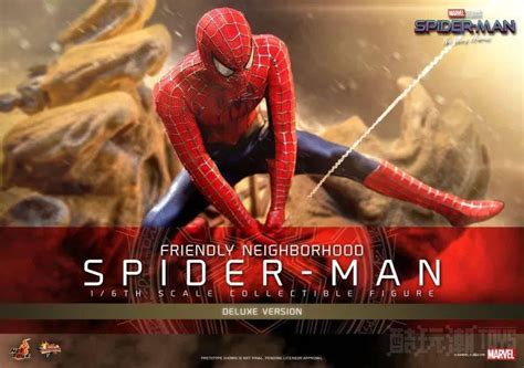 Hot Toys MMS662 蜘蛛侠英雄无归友善好邻居蜘蛛侠 豪华版 1 6 比例收藏级人偶 酷玩潮CHAO
