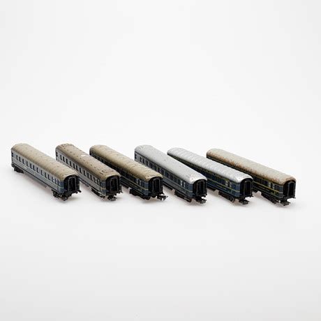 MÄRKLIN SOVVAGNAR SEX STYCKEN Leksaker Leksaker Auctionet