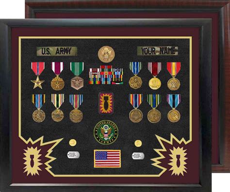 20 X 24 Ordnance Open Shadow Box Display