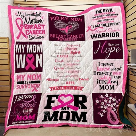 Order Never Lose Hope Breast Cancer Quilt From Brightroomy Now