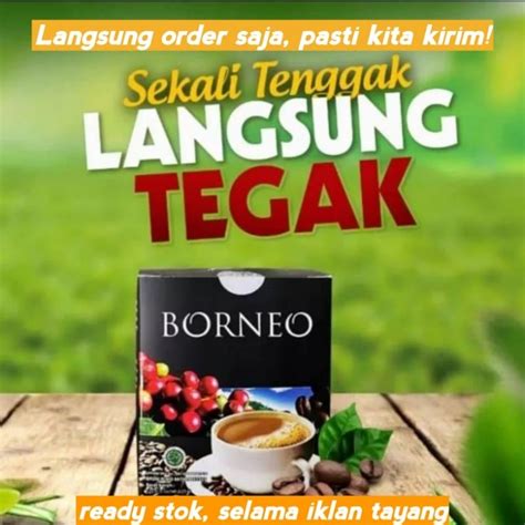 Jual KOPI BORNEO STAMINA PRIA DEWASA KUAT TAHAN LAMA ISI 5 SACHET