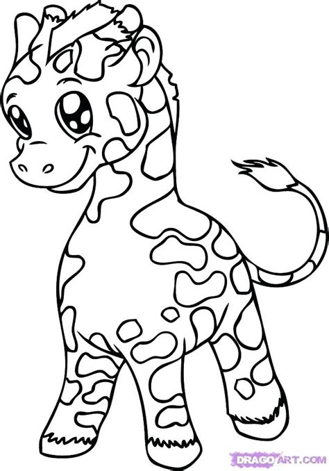 Baby Safari Animals Coloring Pages at GetColorings.com | Free printable ...