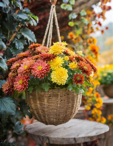 11 Creative Fall Arrangement Ideas to Showcase Mums in Your Garden ...