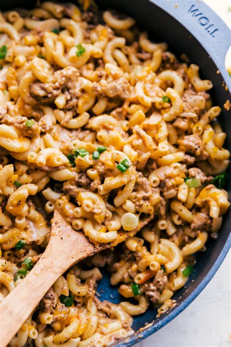 Cheeseburger Macaroni Skillet Recipe The Food Cafe