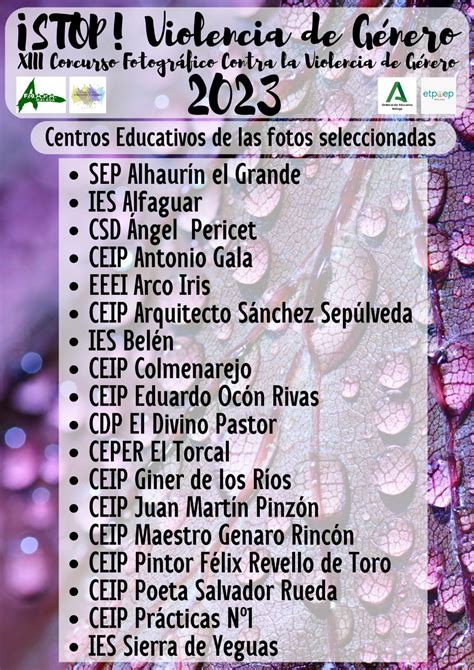 Presentación del XIII Calendario coeducativo Stop Violencia de Género