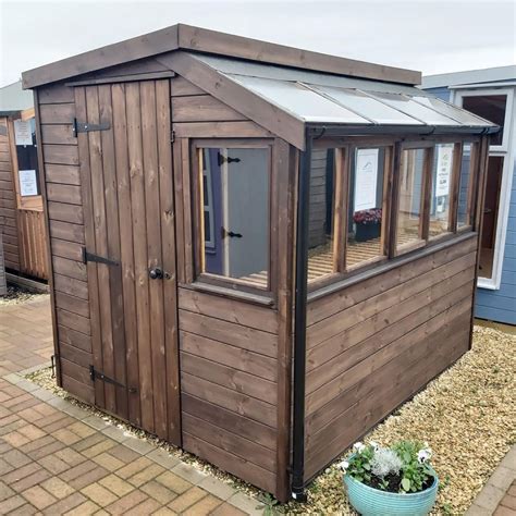 Potting Sheds With Free Installation Shed Greenhouse Combo