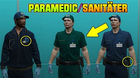 PARAMEDIC SANITÄTER Outfit abspeichern MEGA Outfit Glitch GTA Online