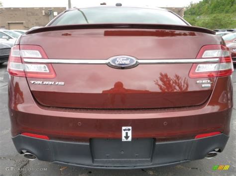 2015 Bronze Fire Metallic Ford Taurus SEL AWD 104161271 Photo 3