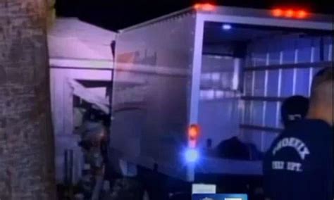 Half Naked Man Allegedly High On Drugs Crashes Truck Into Sleeping Man S House And Then Flees