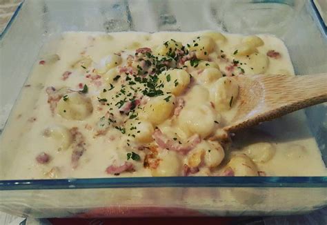 Gnocchis au chèvre frais et aux lardons au Cookéo Popote de petit bohnium