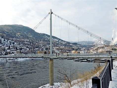 Columbia River Skywalk - Trail, BC - Pedestrian Suspension Bridges on ...