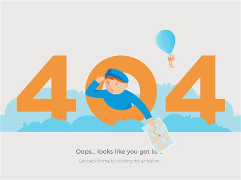 Meaningful Error: 404 Page Design. Inspiration for Page Not Found