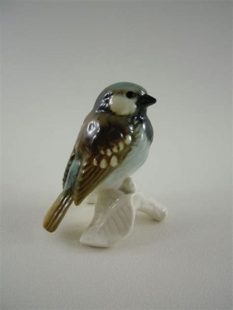 Goebel Figur Porzellan Vogel Sperling Spatz Goebel Figuren