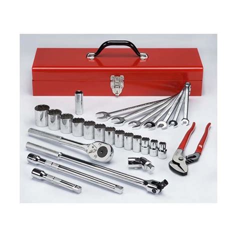 PROTO - 1/2" Drive Tool Set, 27 Pieces, 12 Point