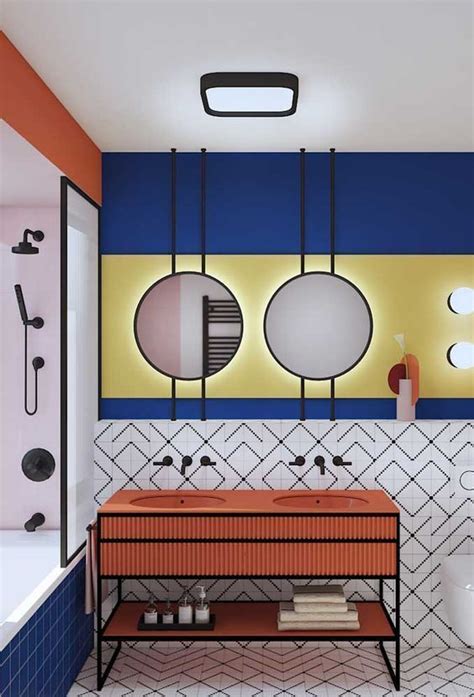 Fun Bathroom Design Trending In Homm S Studio Bauhaus Interior