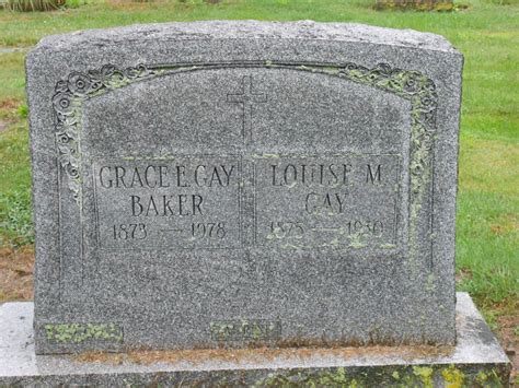 Grace E Gay Baker Find A Grave Memorial