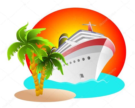 Clipart Cruise Cruise Clipart — Stock Photo © Snehitdesign 7822772