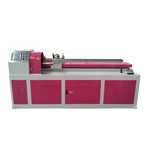 Paper Core Cutting Machine With Automatic Rotation Cutters